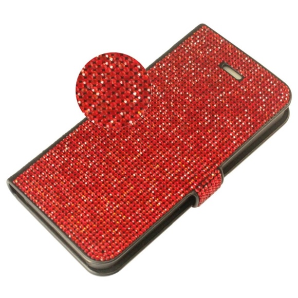 Crystal Luxury Wallet Phone Cases - Multi Colors - Picture 5 of 11
